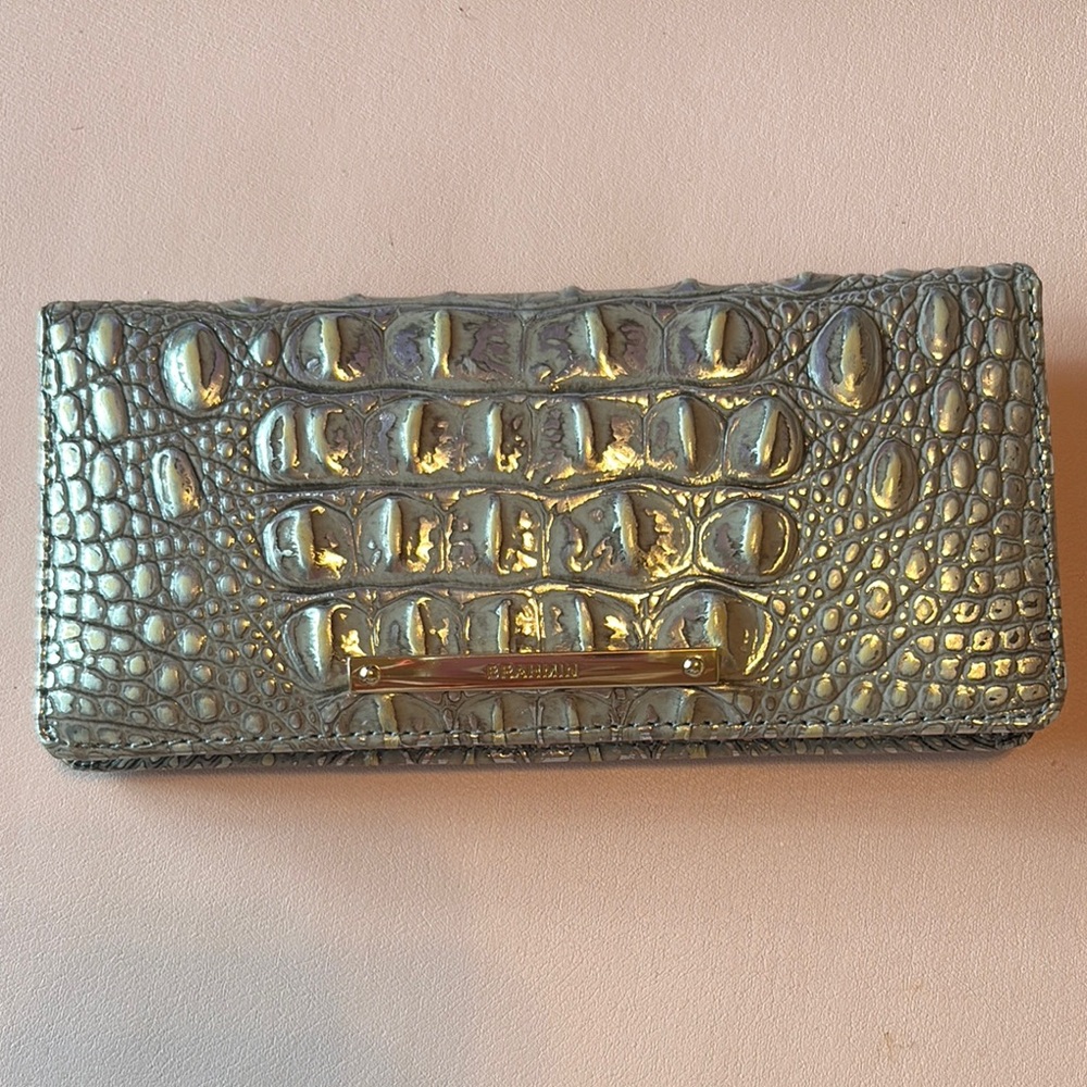 Brahmin Silver Ady Wallet